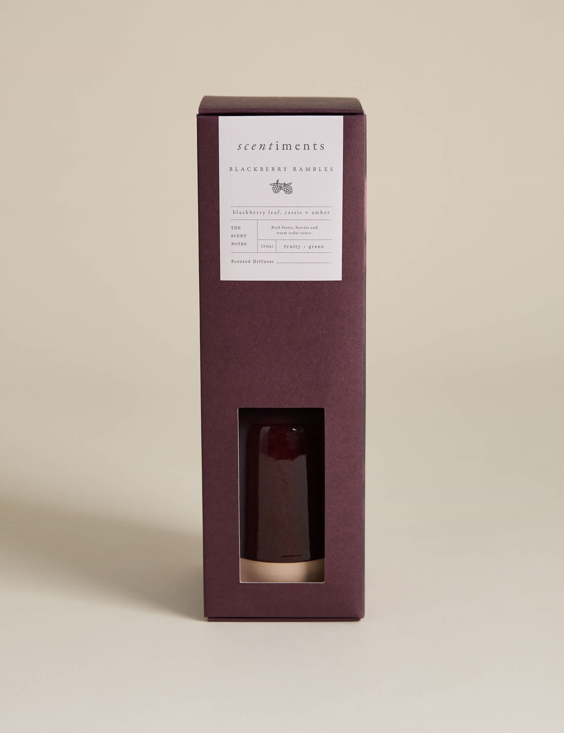 Blackberry Rambles diffuser blackberry scent 150ml (British brand)