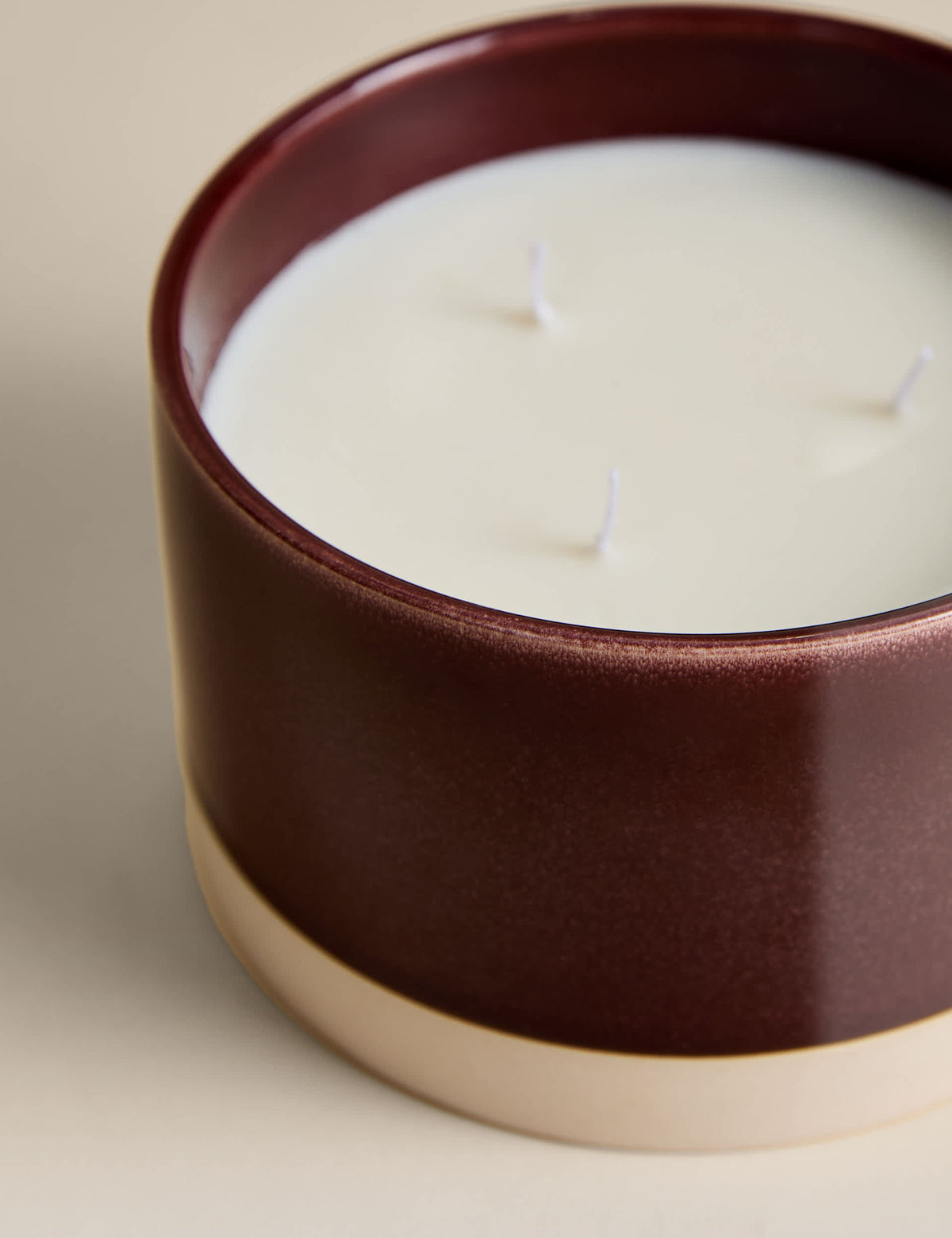 Blackberry Rambles 3 Wick Ceramic Candle - British product
