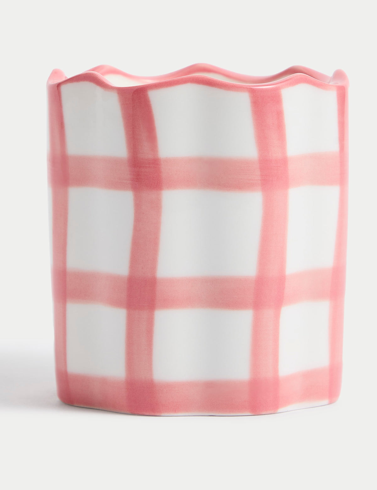 Yuzu and Pomegranate Check scented candle 20 hour burn (British brand)