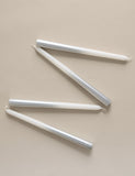 dinner candles metallic ombre set of 4 (British brand)