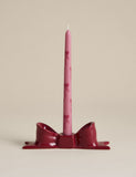 Bow dinner candles set of 4 - British product