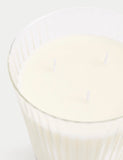 Velvet Iris 3 wick candle in glass vessel (British brand)