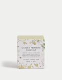 Garden primrose scented candle in ridged glass jar - British product