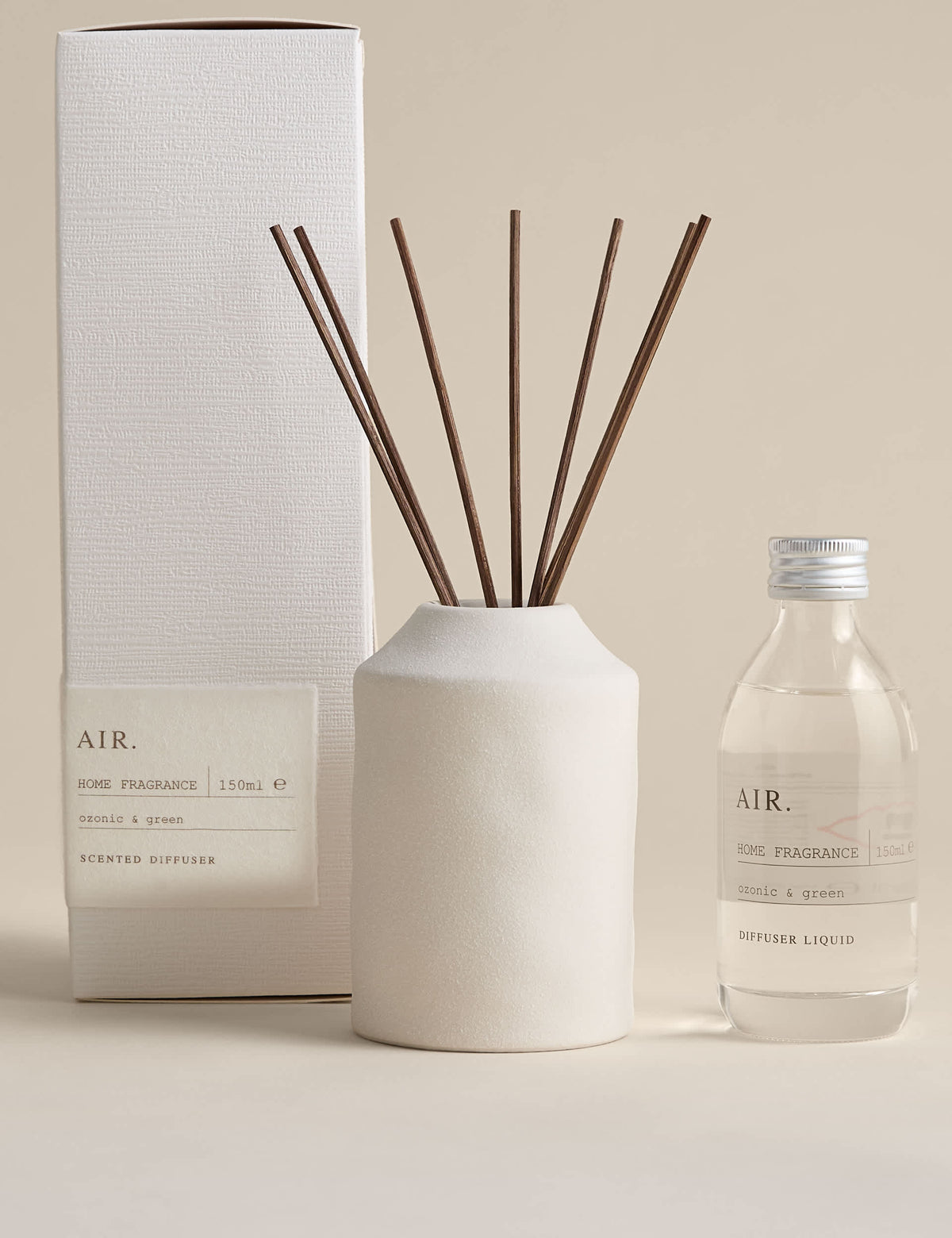 Air Ceramic 150ml reed diffuser, home fragrance (British brand)