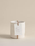 Air ceramic candle with melon, heather, and musk, imported from the UK