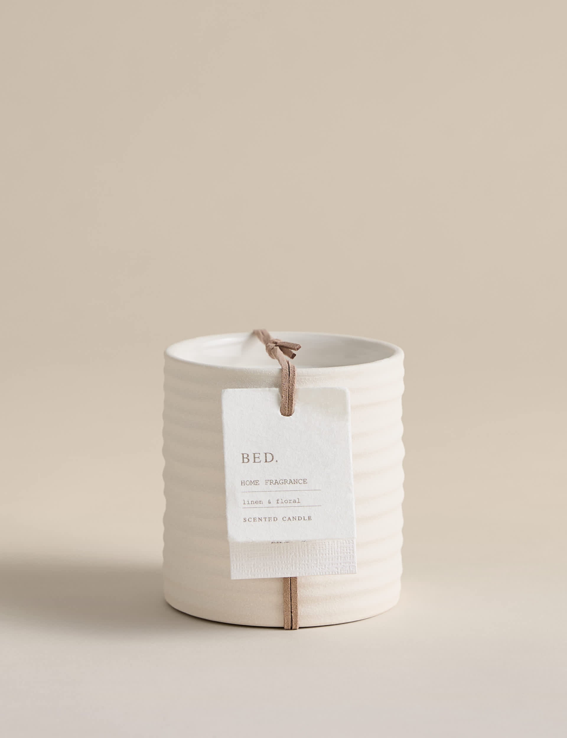 Bed Ceramic Candle 9.5cm - British product