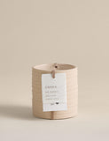 Ember ceramic candle, spiced cardamom and sandalwood, imported from the UK