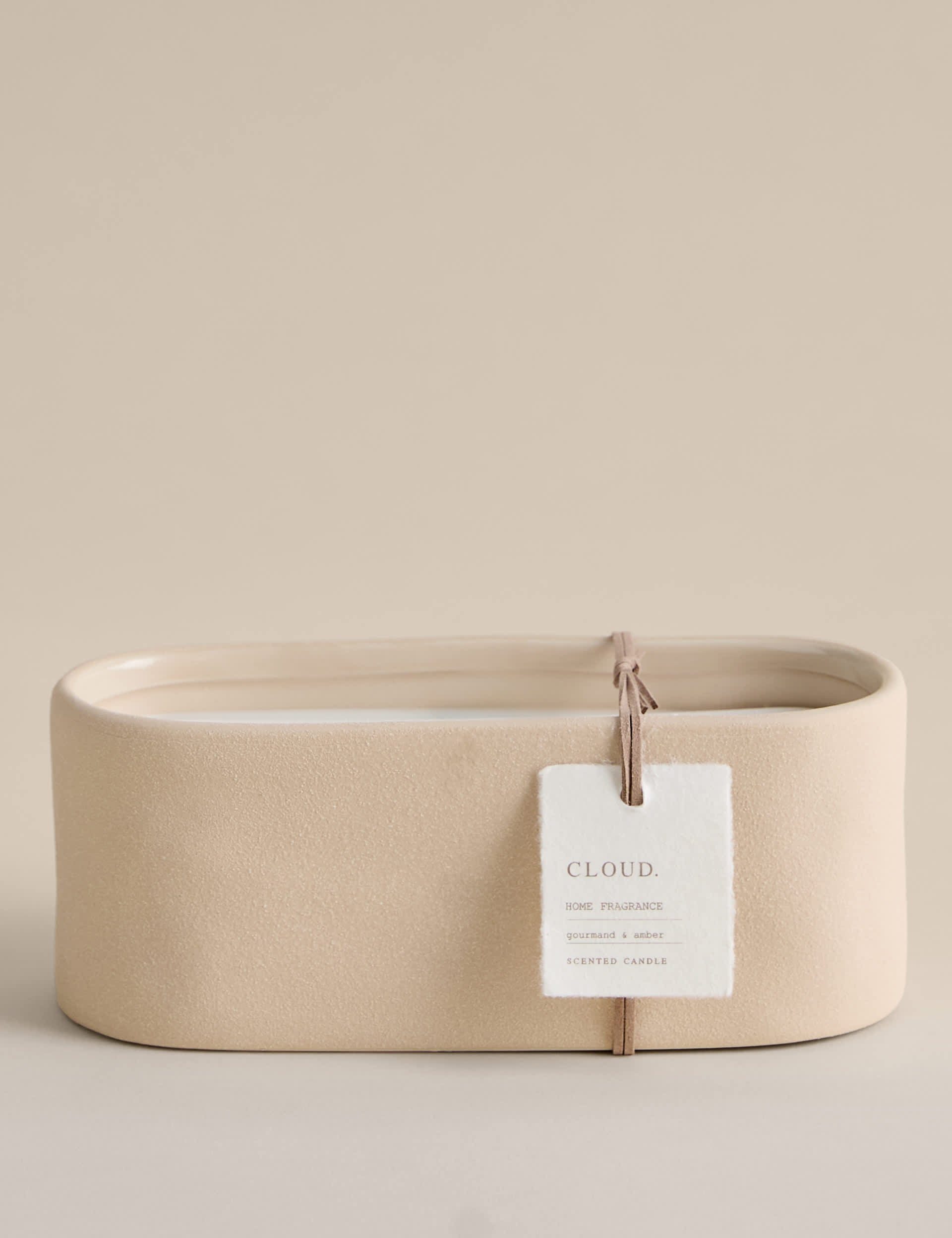 Cloud Ceramic 3 Wick Candle, UK version