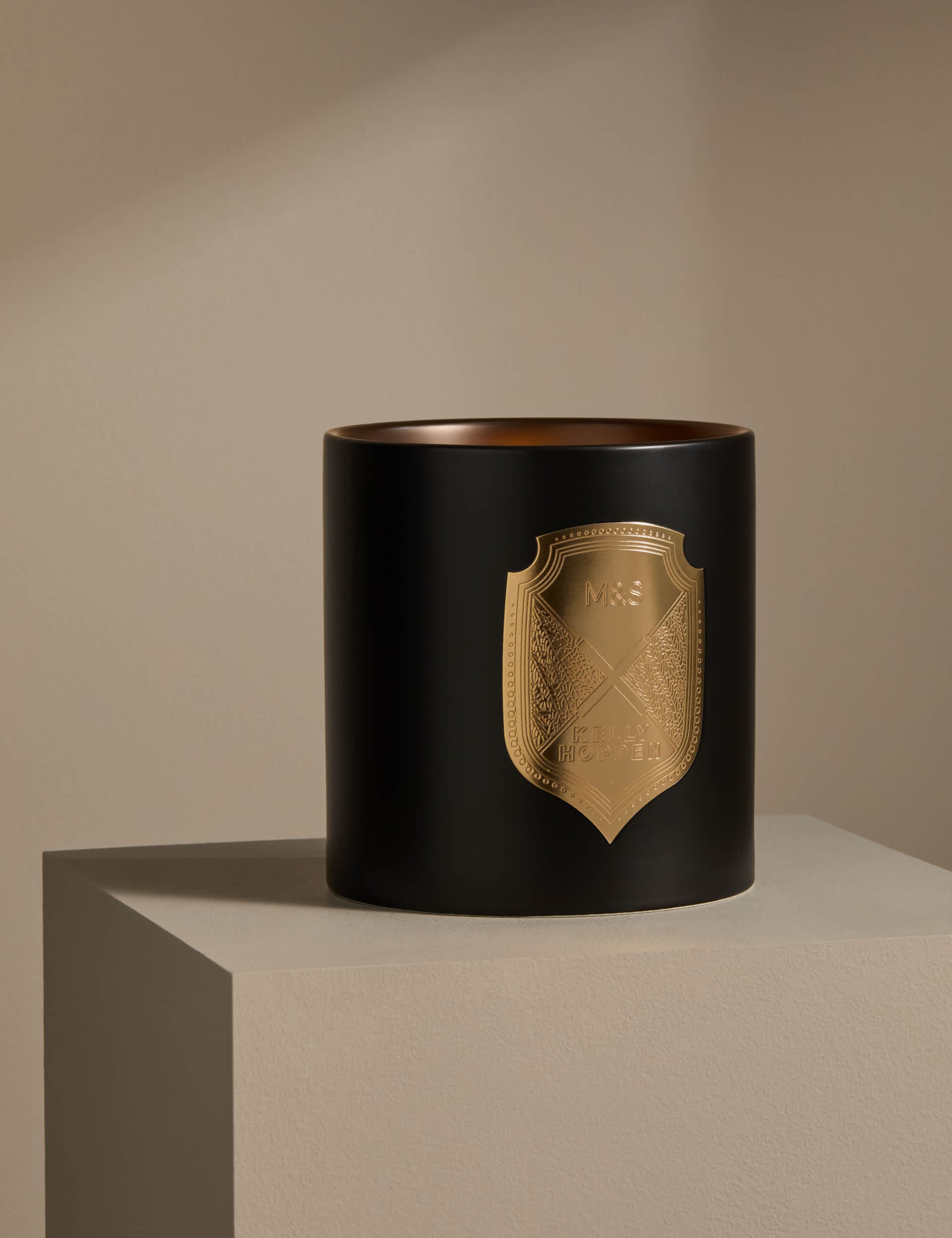 M&S Kelly Hoppen No.2 decorative three-wick candle, imported from the UK