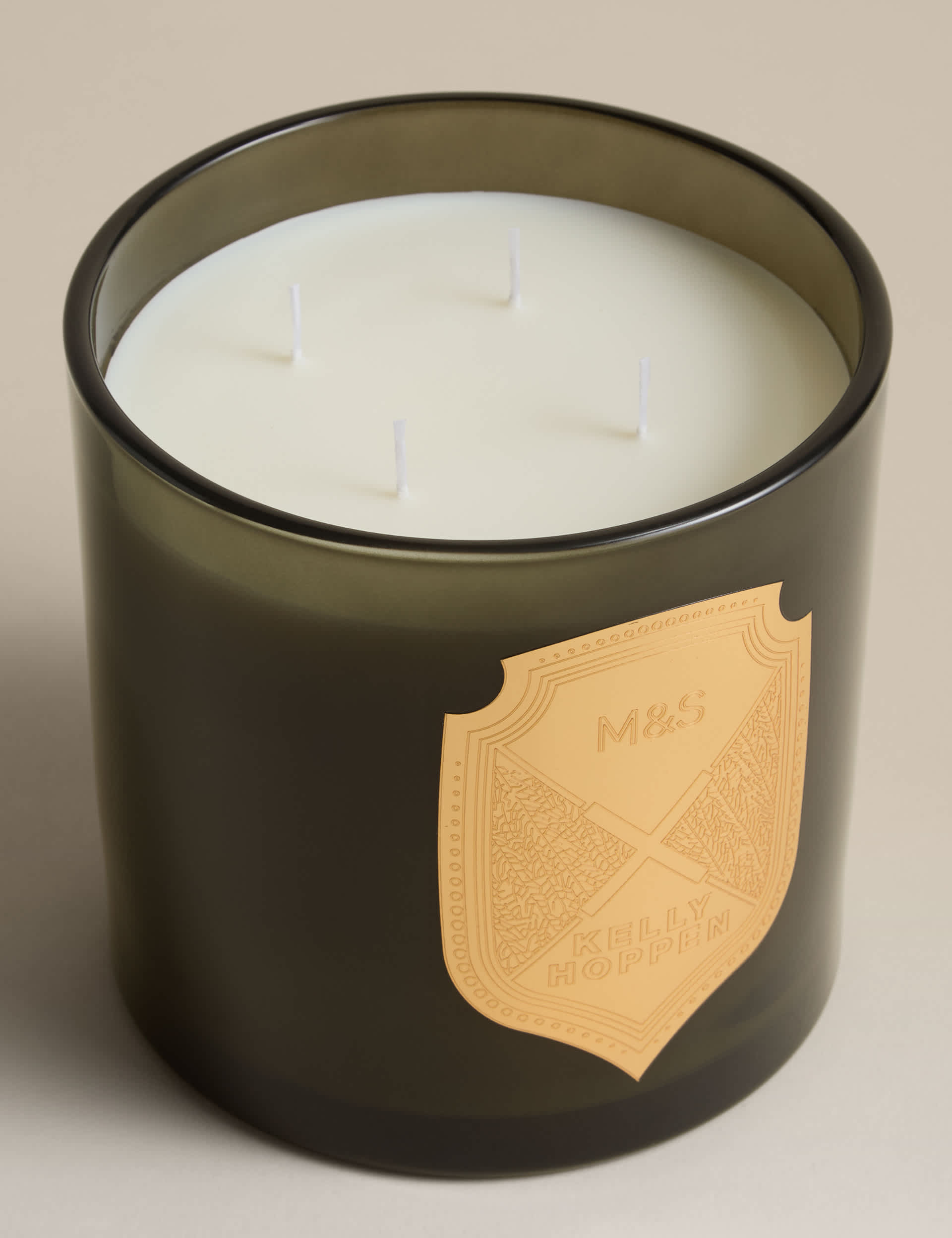 M&S No. 3 three-wick candle with citrus scent, imported from the UK