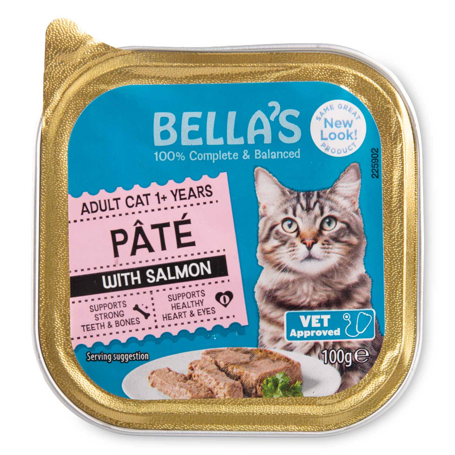 Pâté Cat Food Tray for Adult Cats