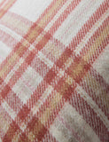 Laura Ashley Padbury checked cushion 45cm - British product