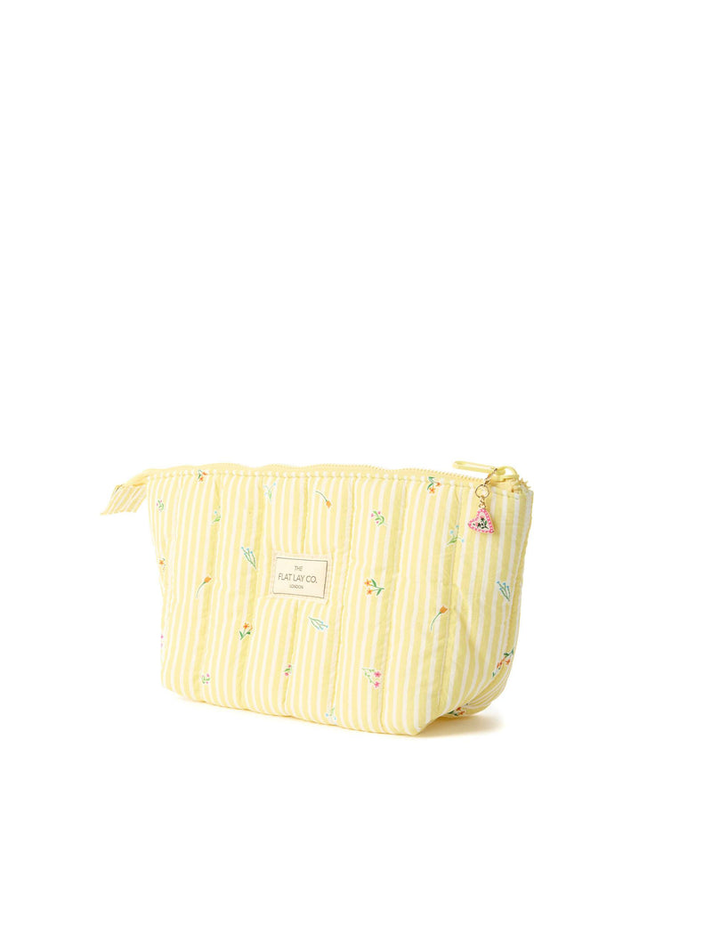 Flat Lay Co padded essential makeup pouch 29cm, imported from the UK