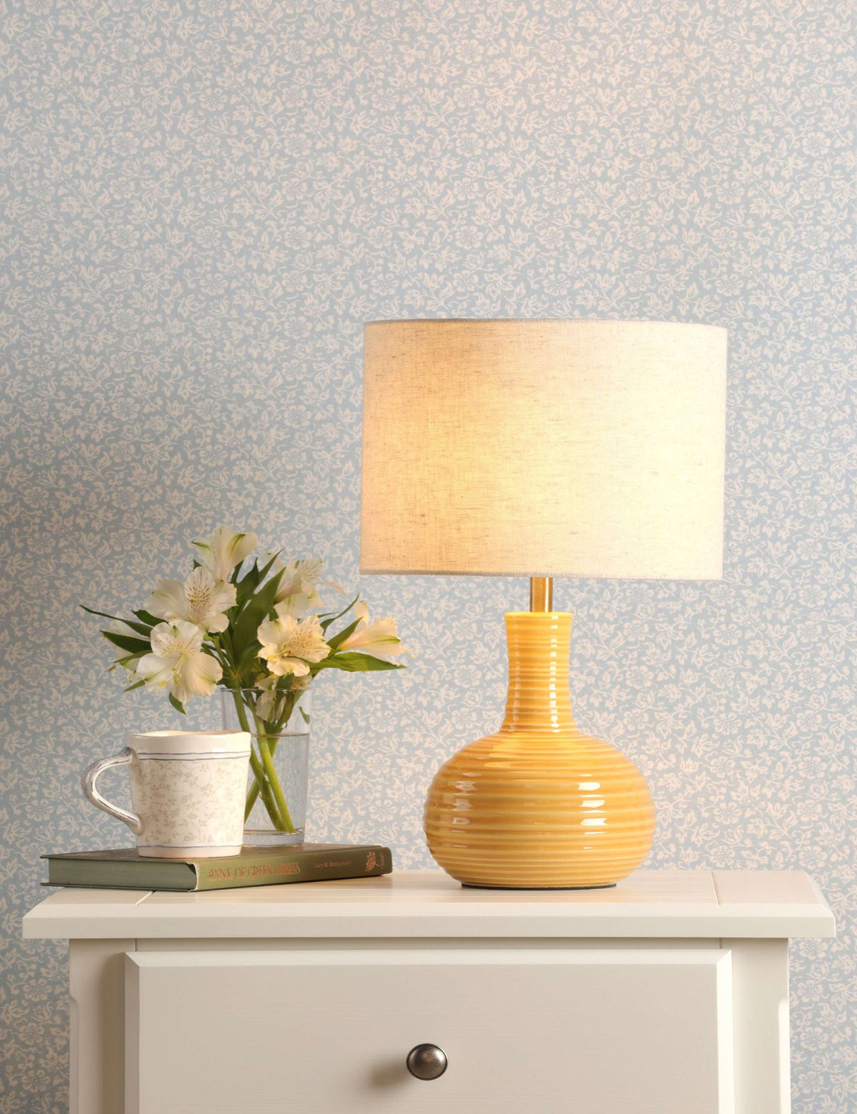 Laura Ashley Padley ceramic table lamp (British brand)