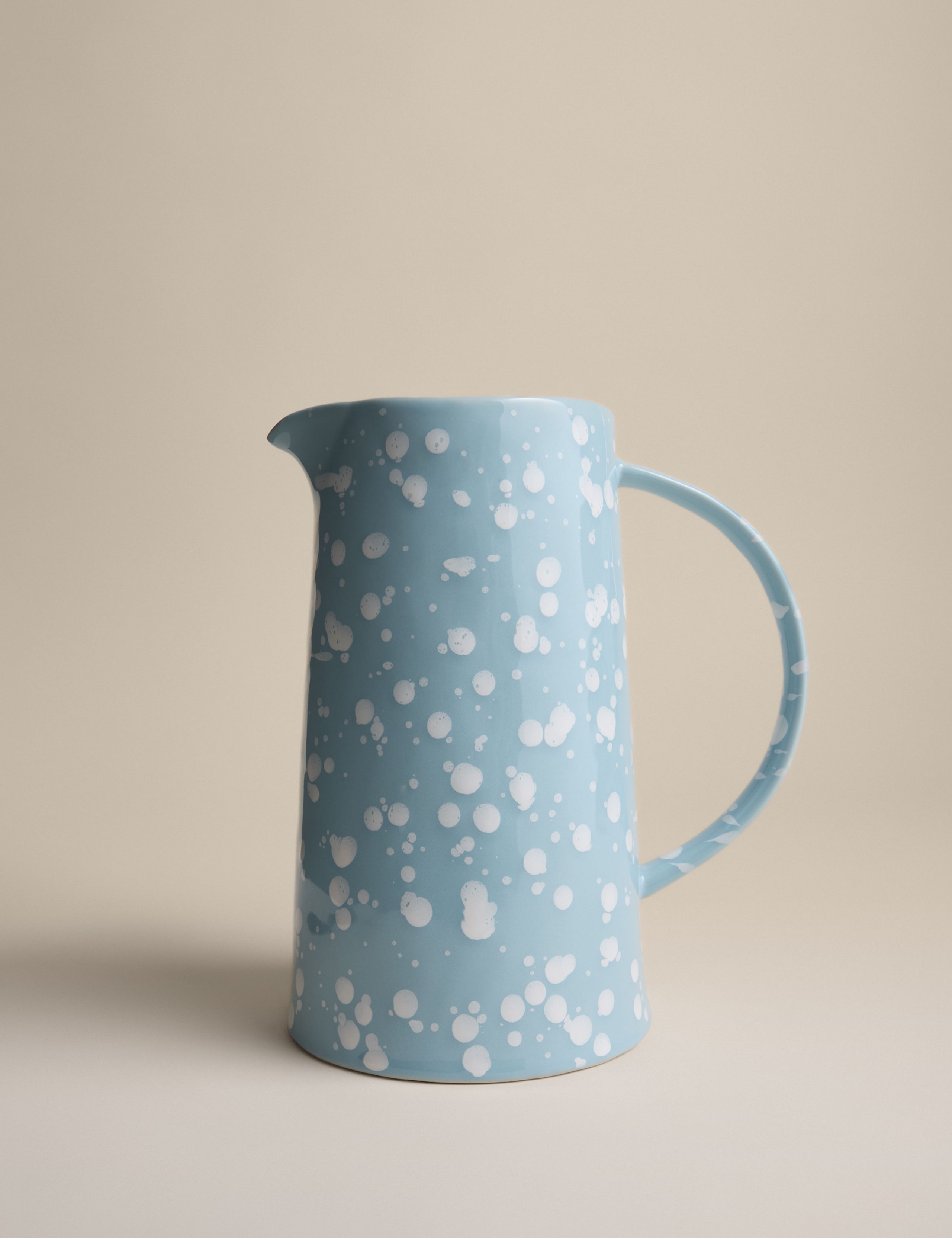 paint splatter jug, imported from the UK