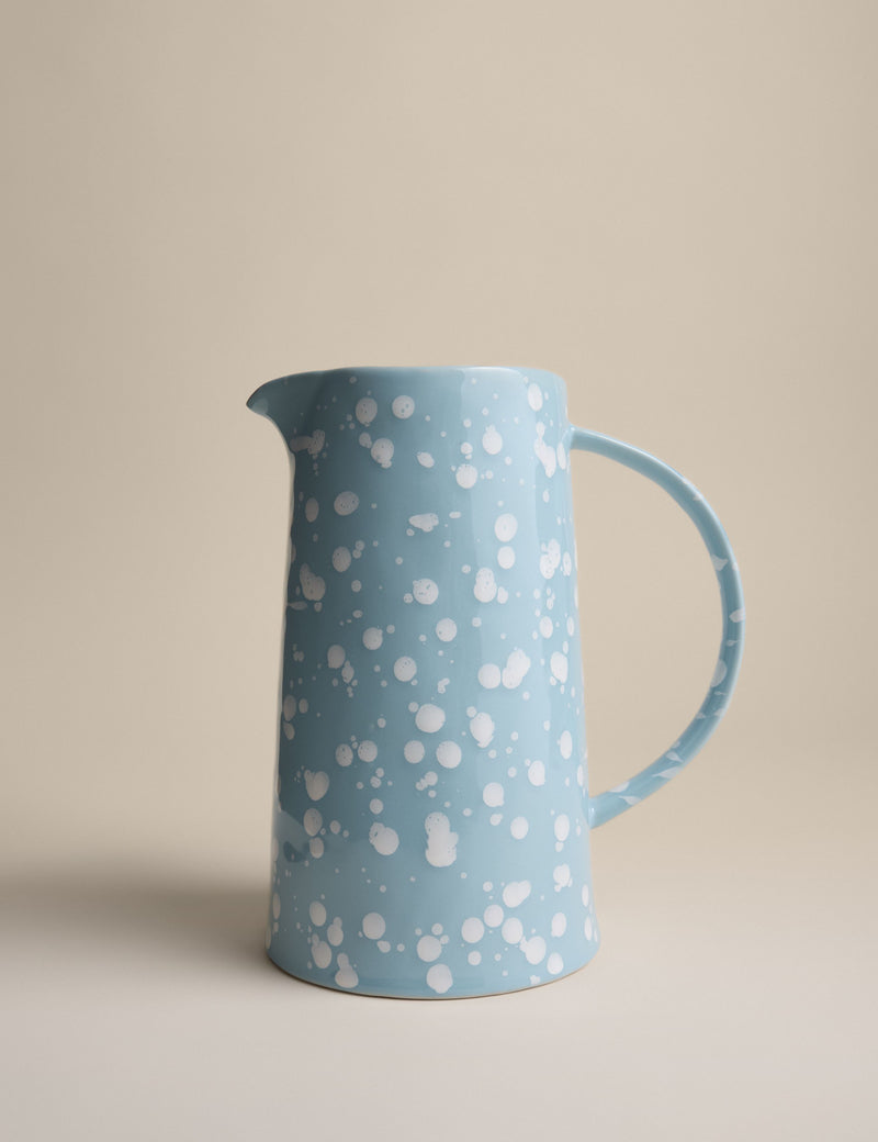 paint splatter jug, imported from the UK
