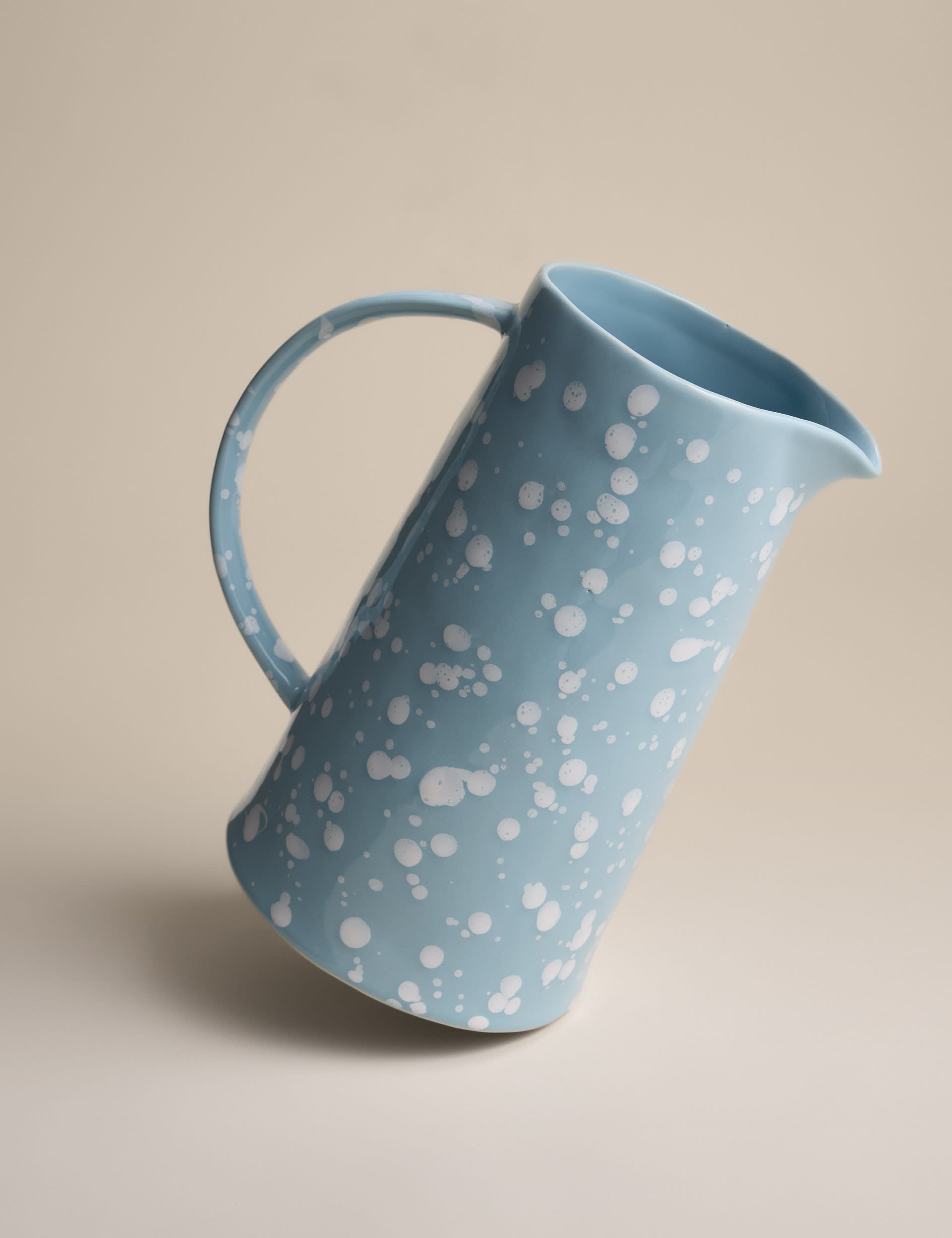 paint splatter jug, imported from the UK