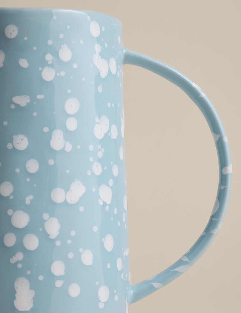 paint splatter jug, imported from the UK