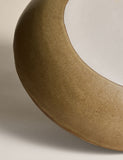 Painterly large stoneware serving bowl with abstract design - British product