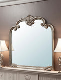 Palazzo wall mirror antique silver frame 115.5x104cm, imported from the UK