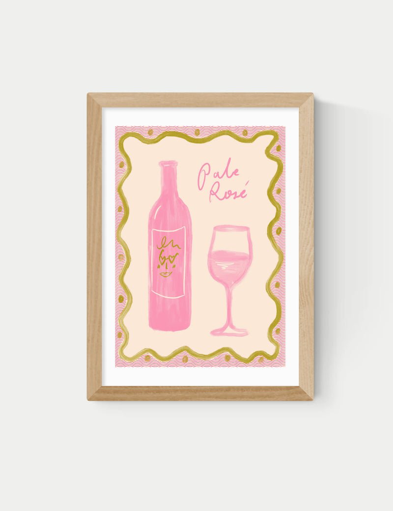 Pale Rose Framed Art