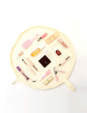 The Flat Lay Co Parachute Drawstring Patisserie makeup bag, UK version