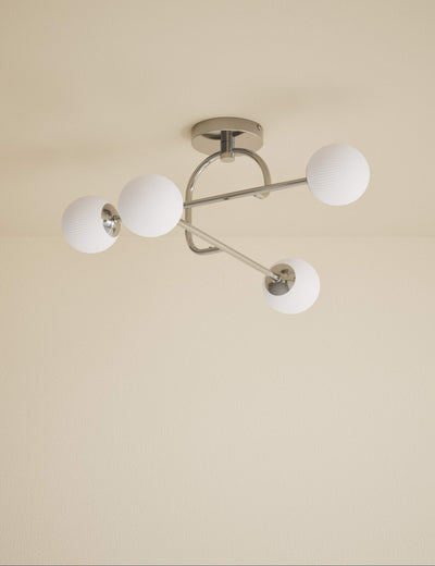 M&S Parker Flush Ceiling Light- Buy online at McGrocer