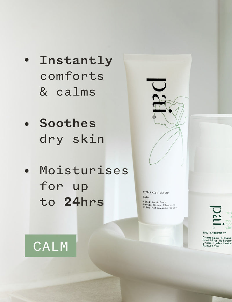 Pai Skincare Partners in Calm set travel size, UK version