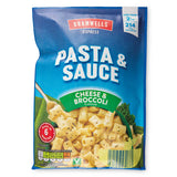 Pasta and sauce mix cheese and broccoli (British brand)