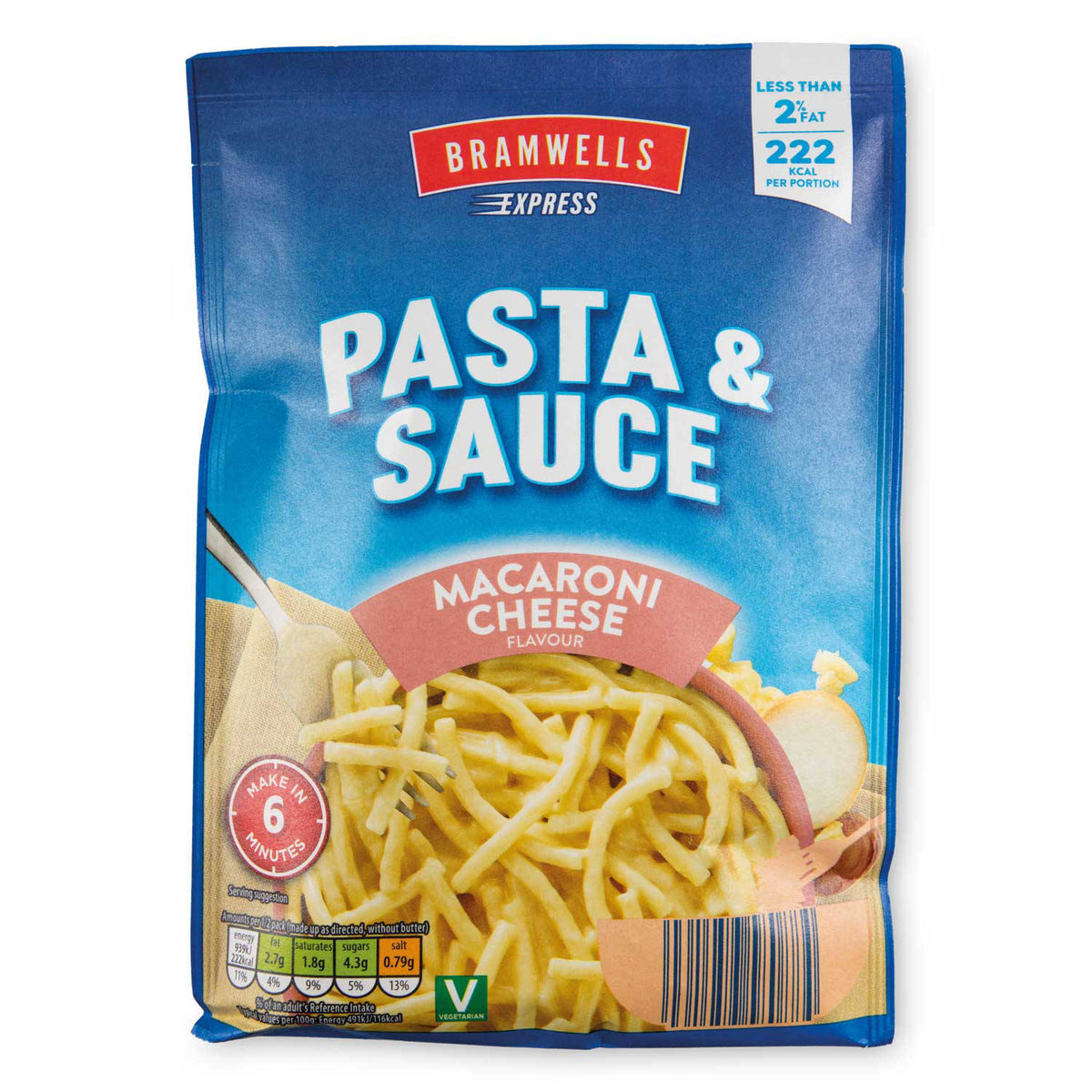 Pasta & Sauce macaroni cheese mix - British product