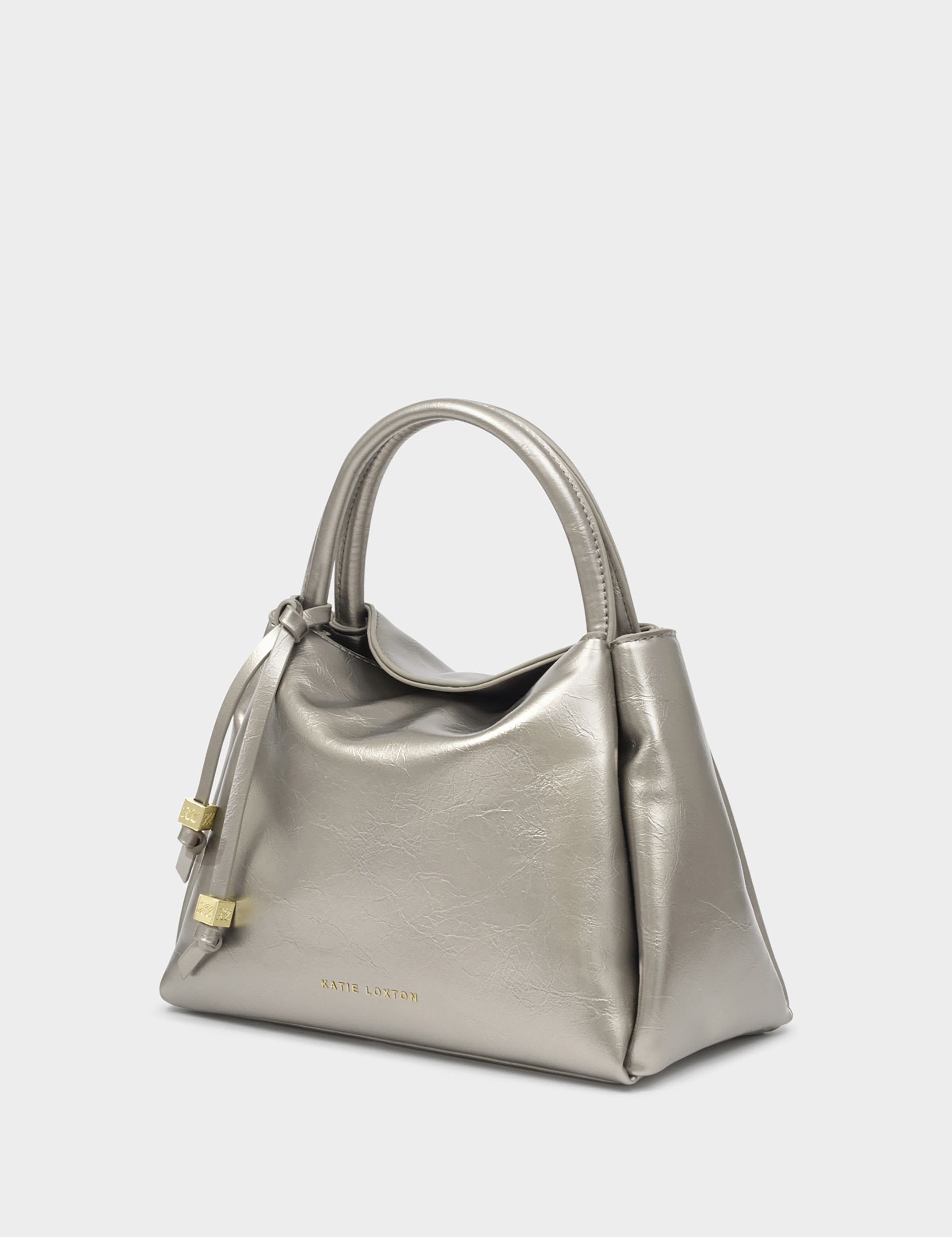 Katie Loxton patent finish grab bag - British product