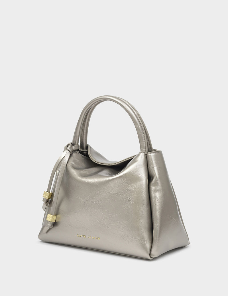Katie Loxton patent finish grab bag - British product