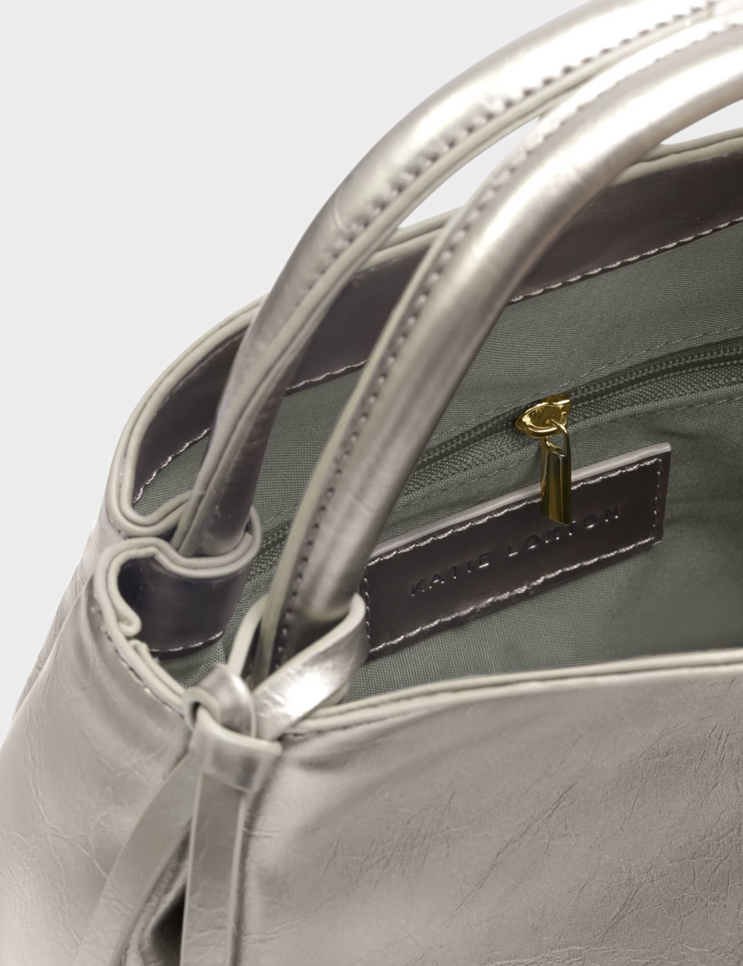 Katie Loxton patent finish grab bag - British product