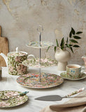 Morris & Co patterned porcelain cake stand - British product