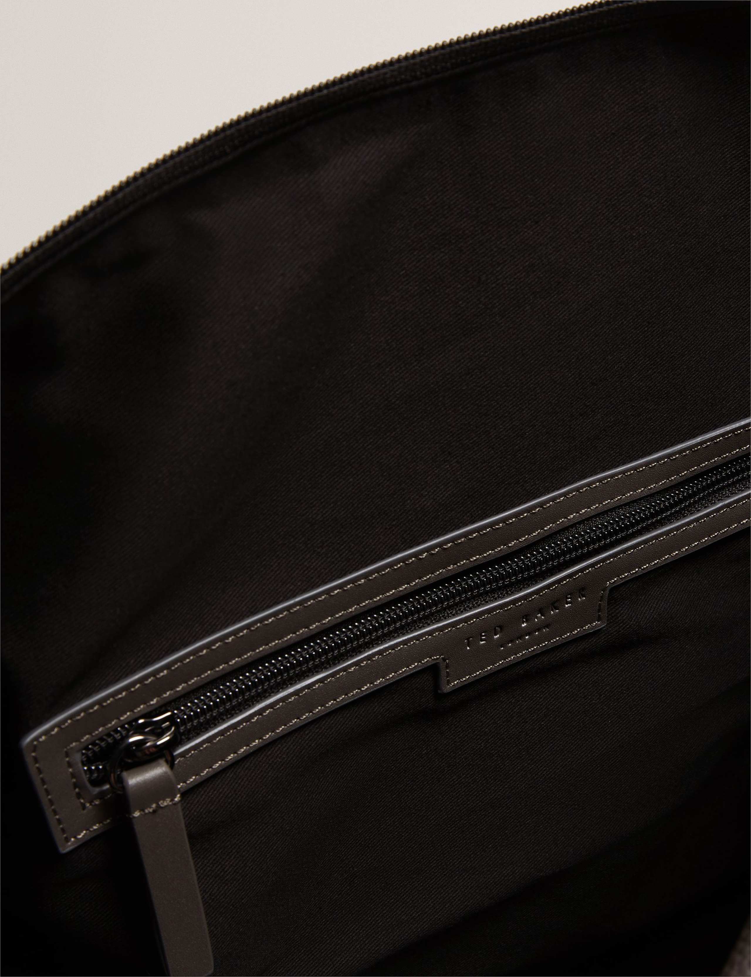 Ted Baker pebbled faux leather adjustable holdall bag, UK version