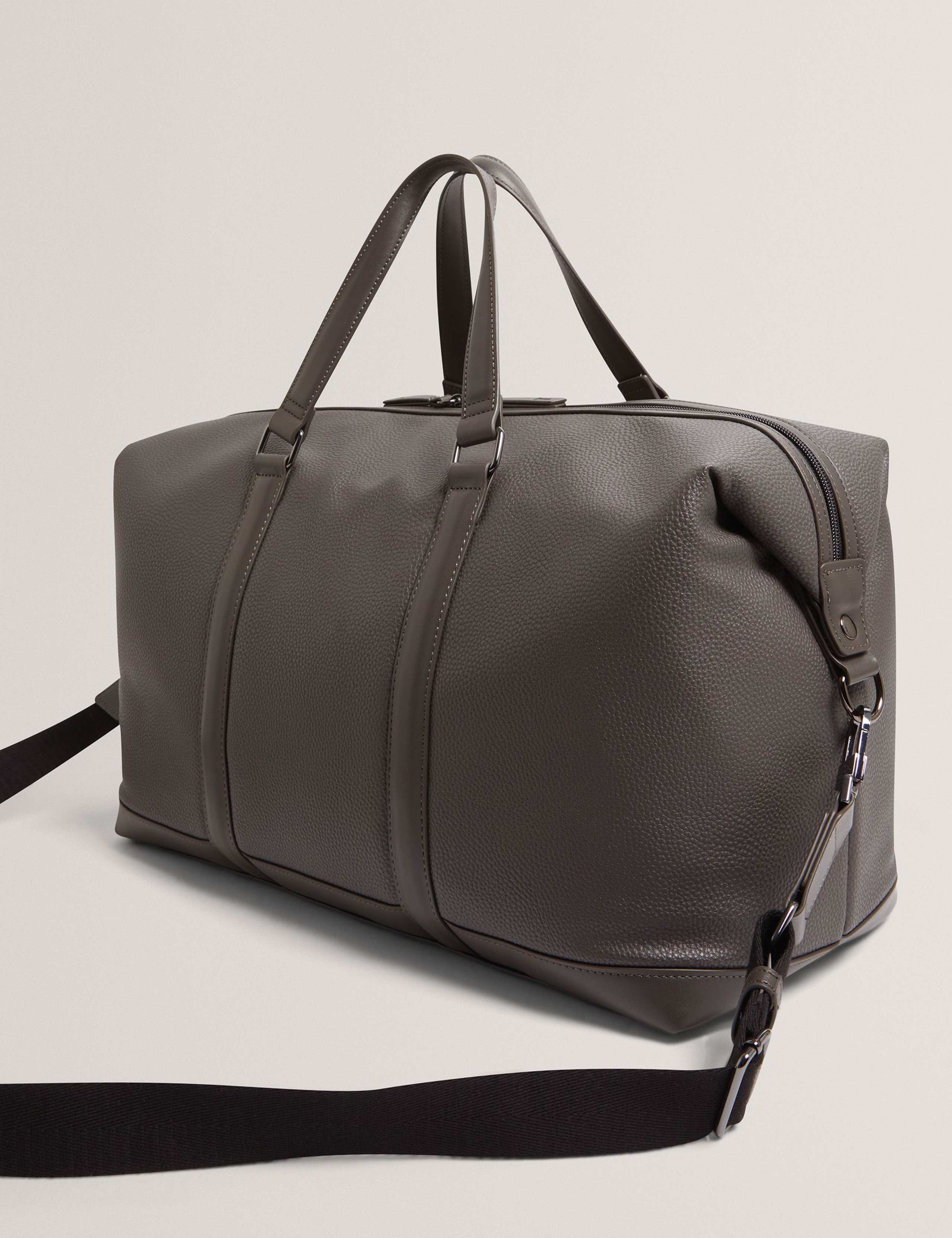 Ted Baker pebbled faux leather adjustable holdall bag, UK version