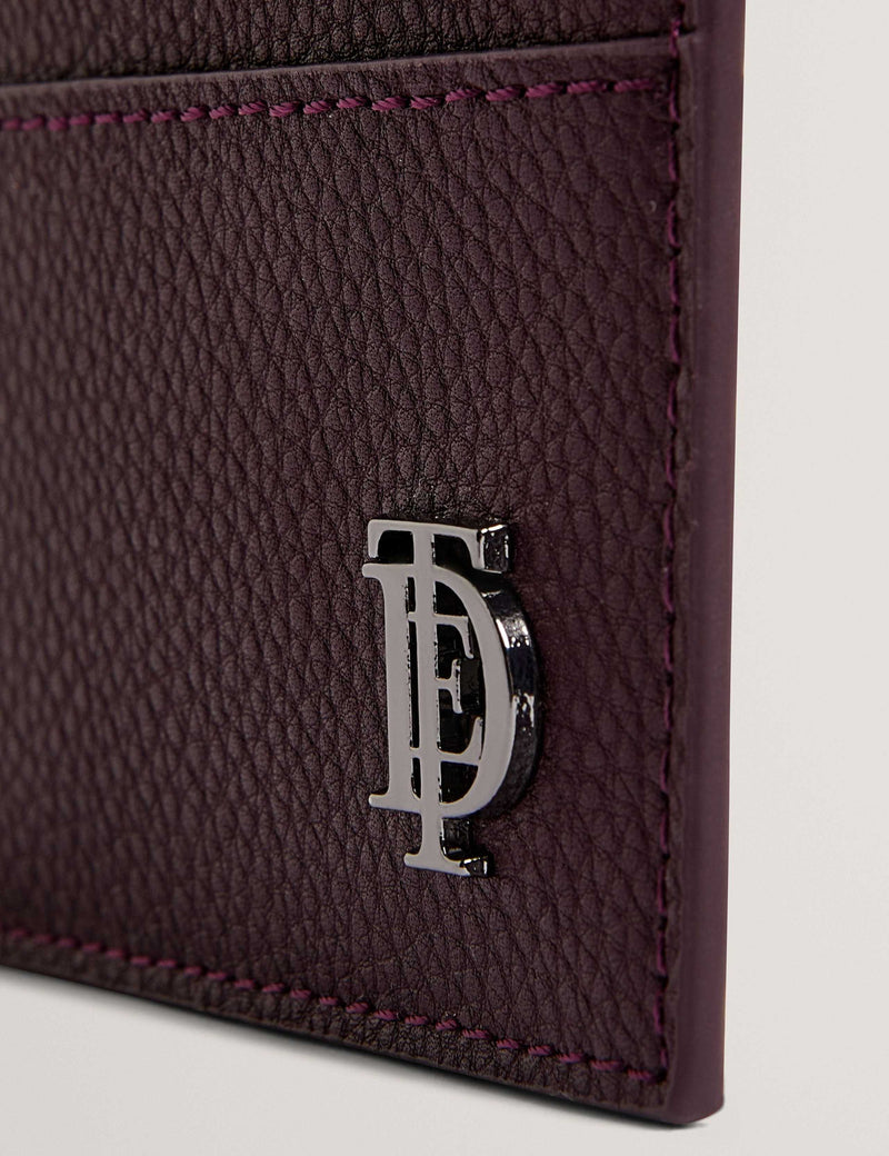 Ted Baker pebbled leather card holder 7x10cm - British product