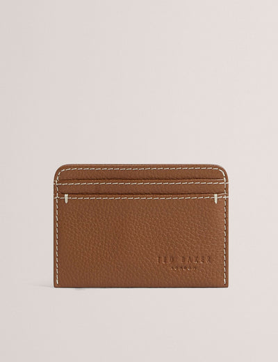 M&S Ted Baker Pebbled Leather Card Holder 7cm x 10cm- Buy online at McGrocer