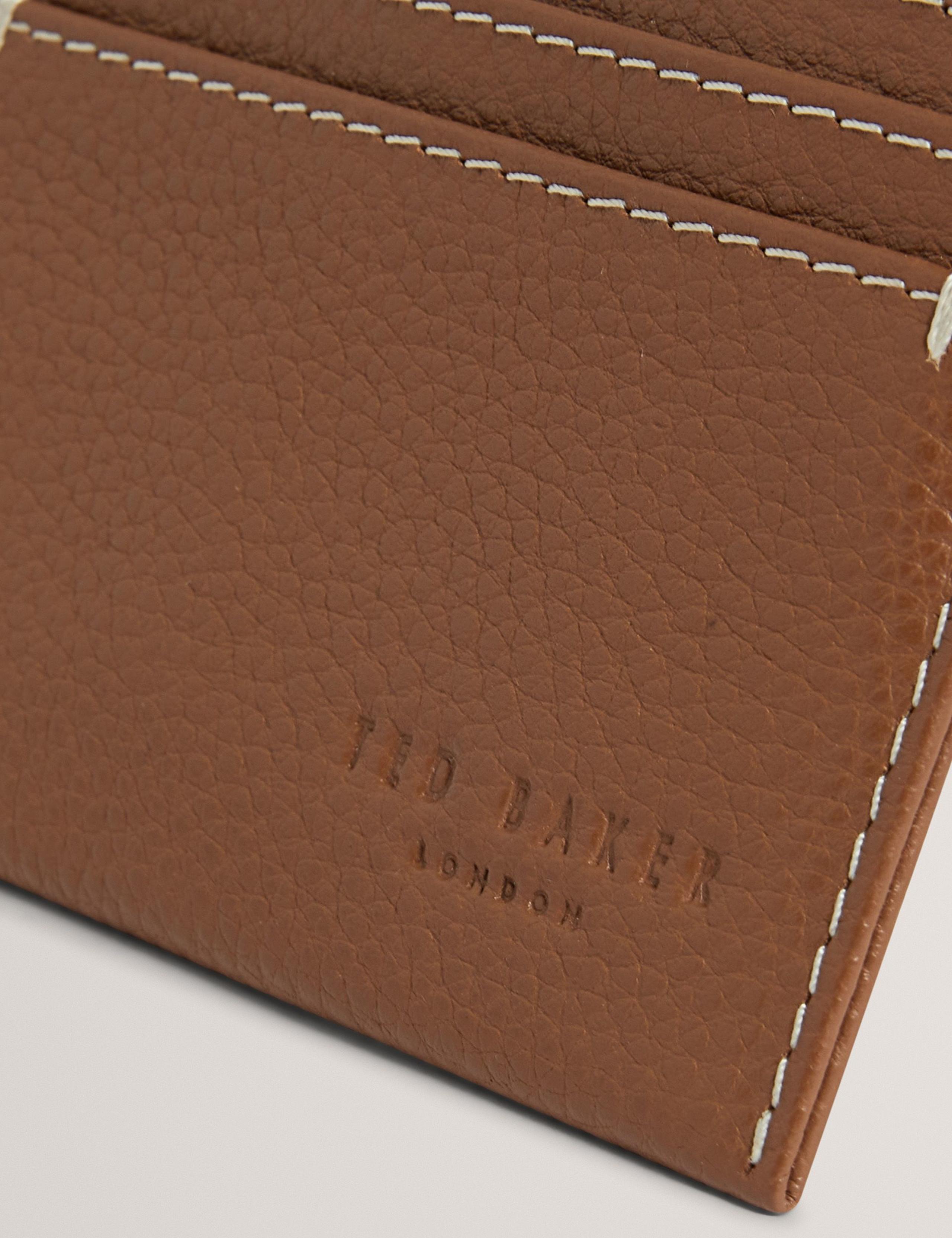 Ted Baker pebbled leather card holder - British product
