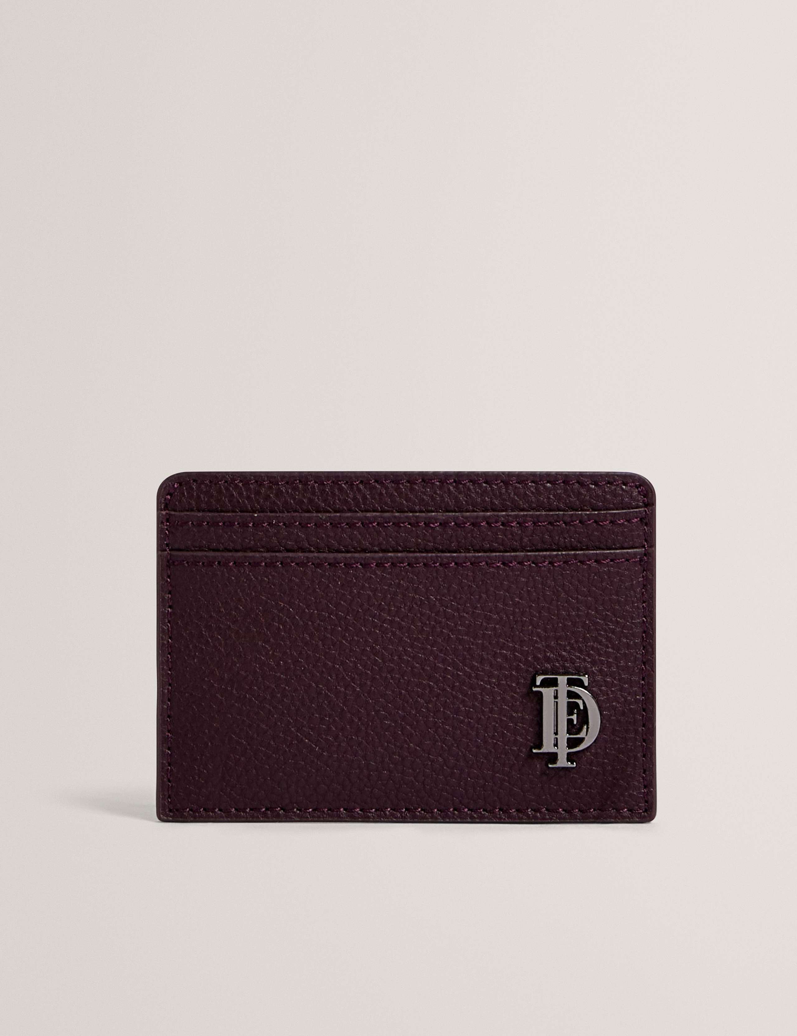 Ted Baker pebbled leather card holder 7x10cm - British product