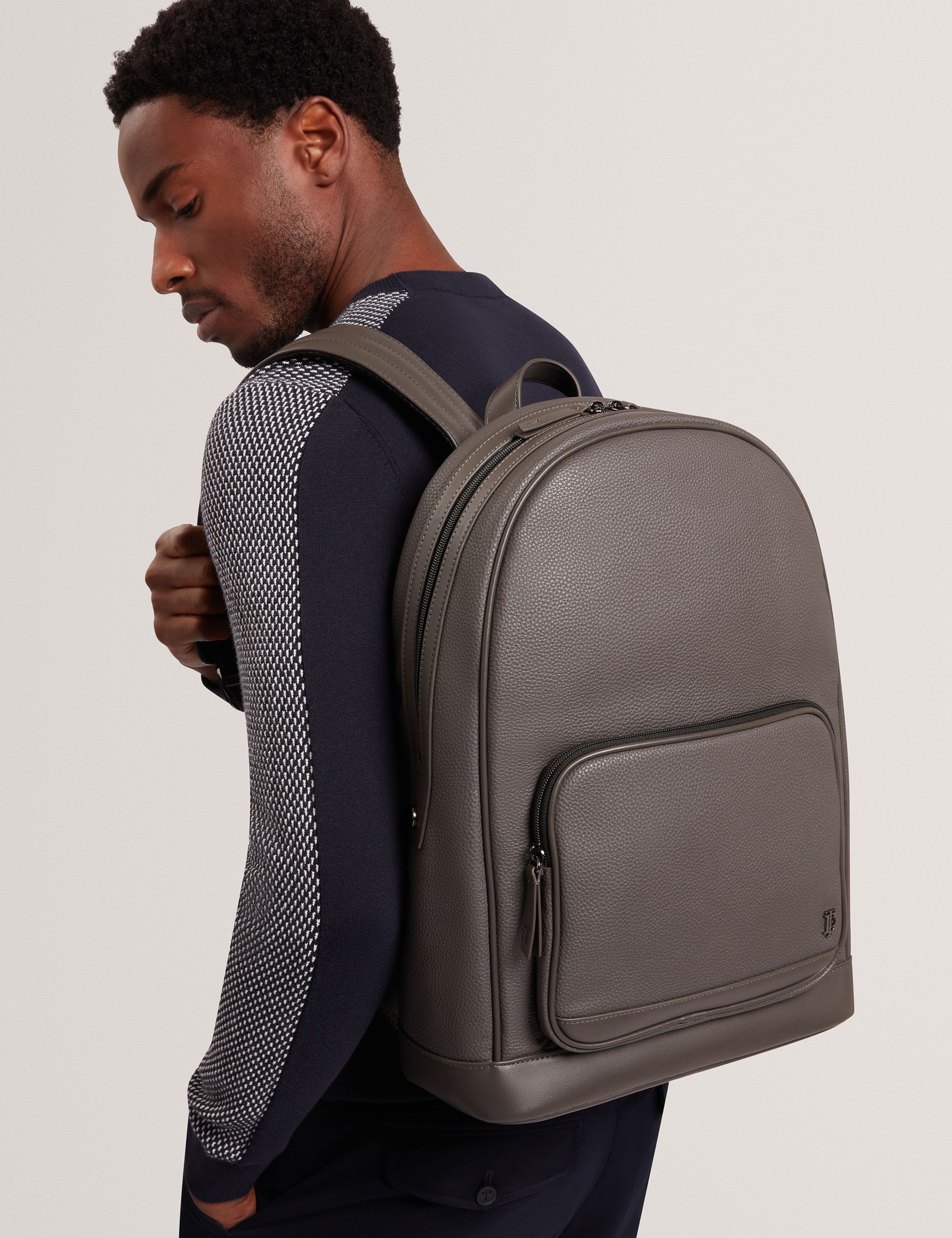 Ted Baker pebbled texture backpack - British product