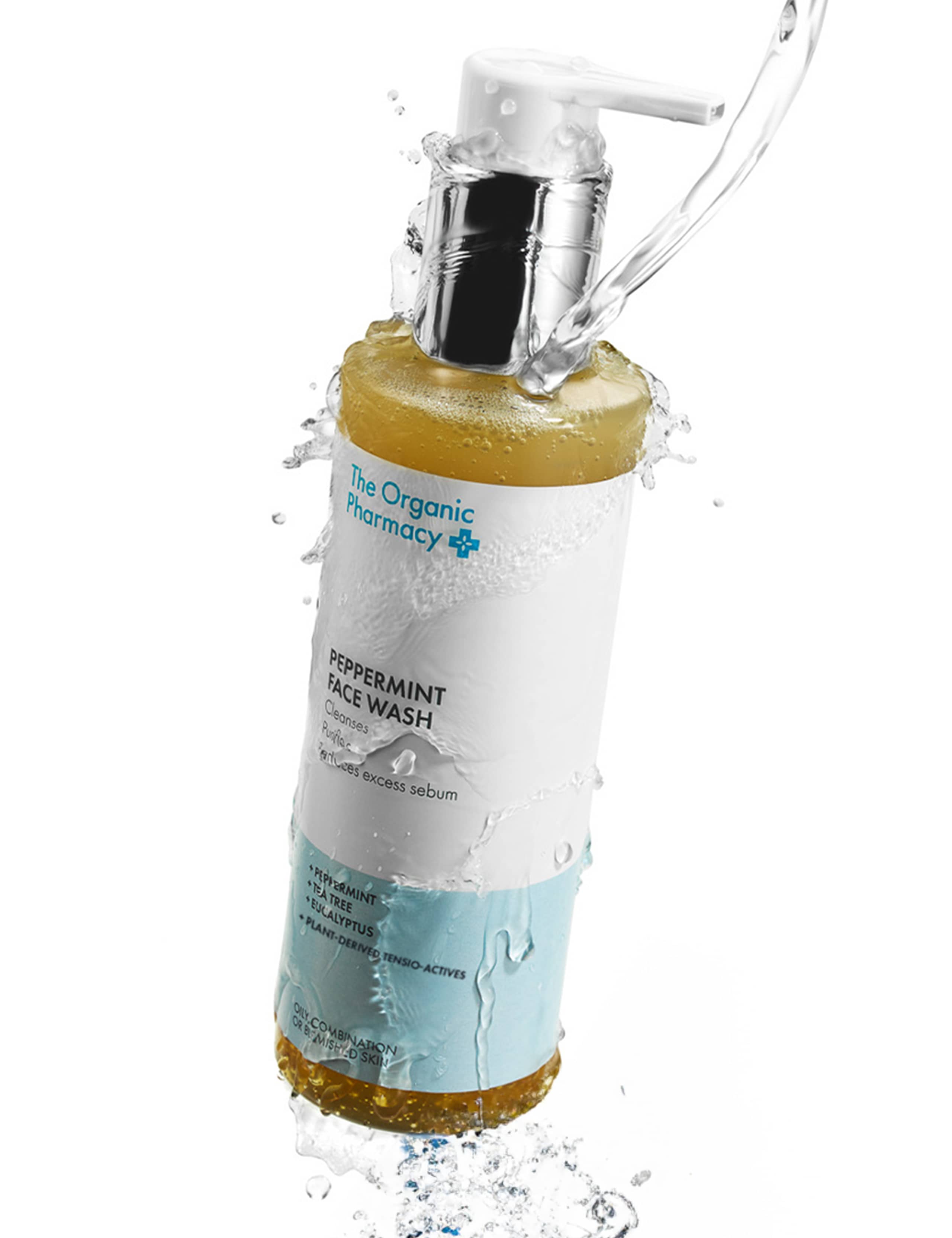 The Organic Pharmacy Peppermint Facial Wash 200ml, UK version