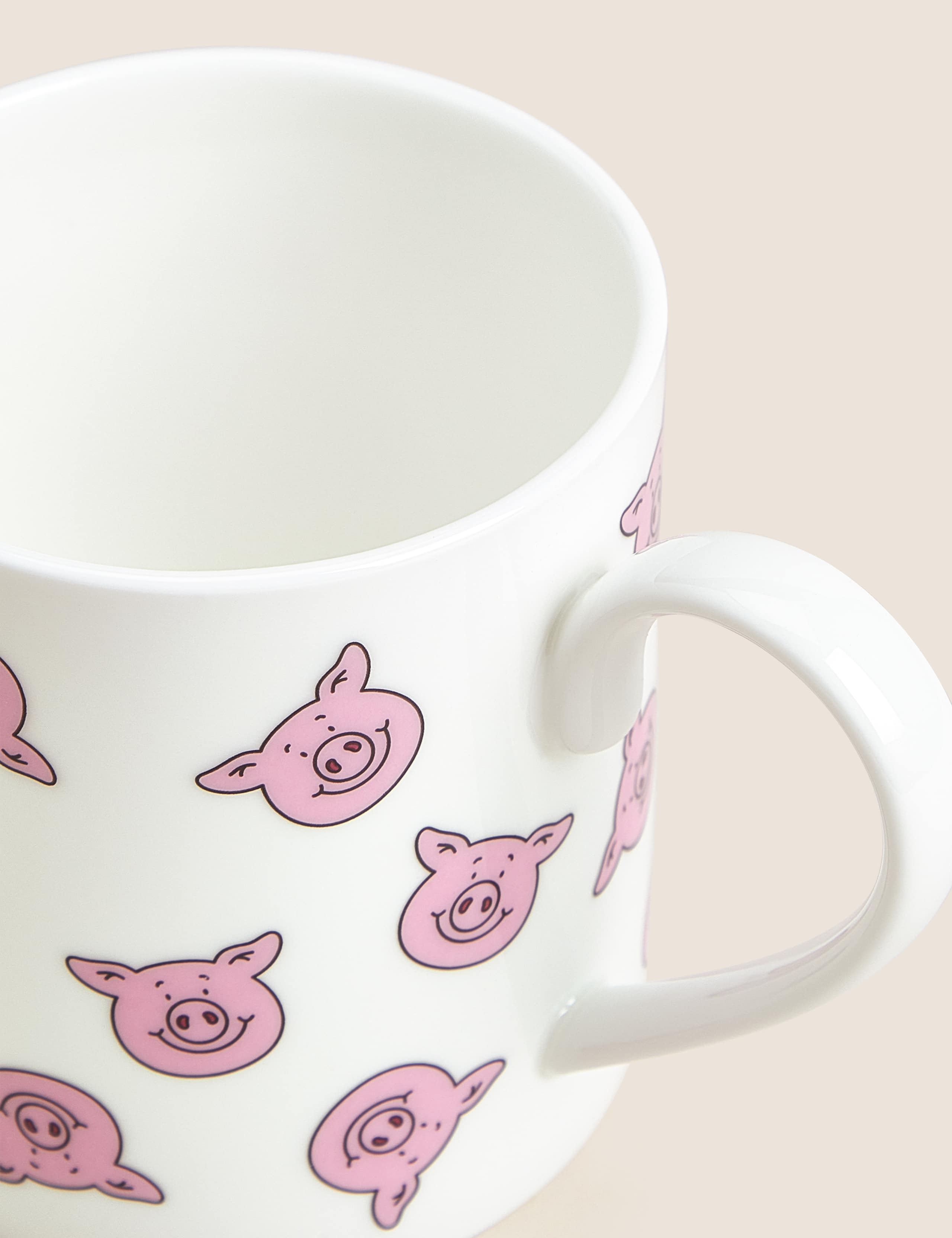 Percy Pig mug 390ml, imported from the UK