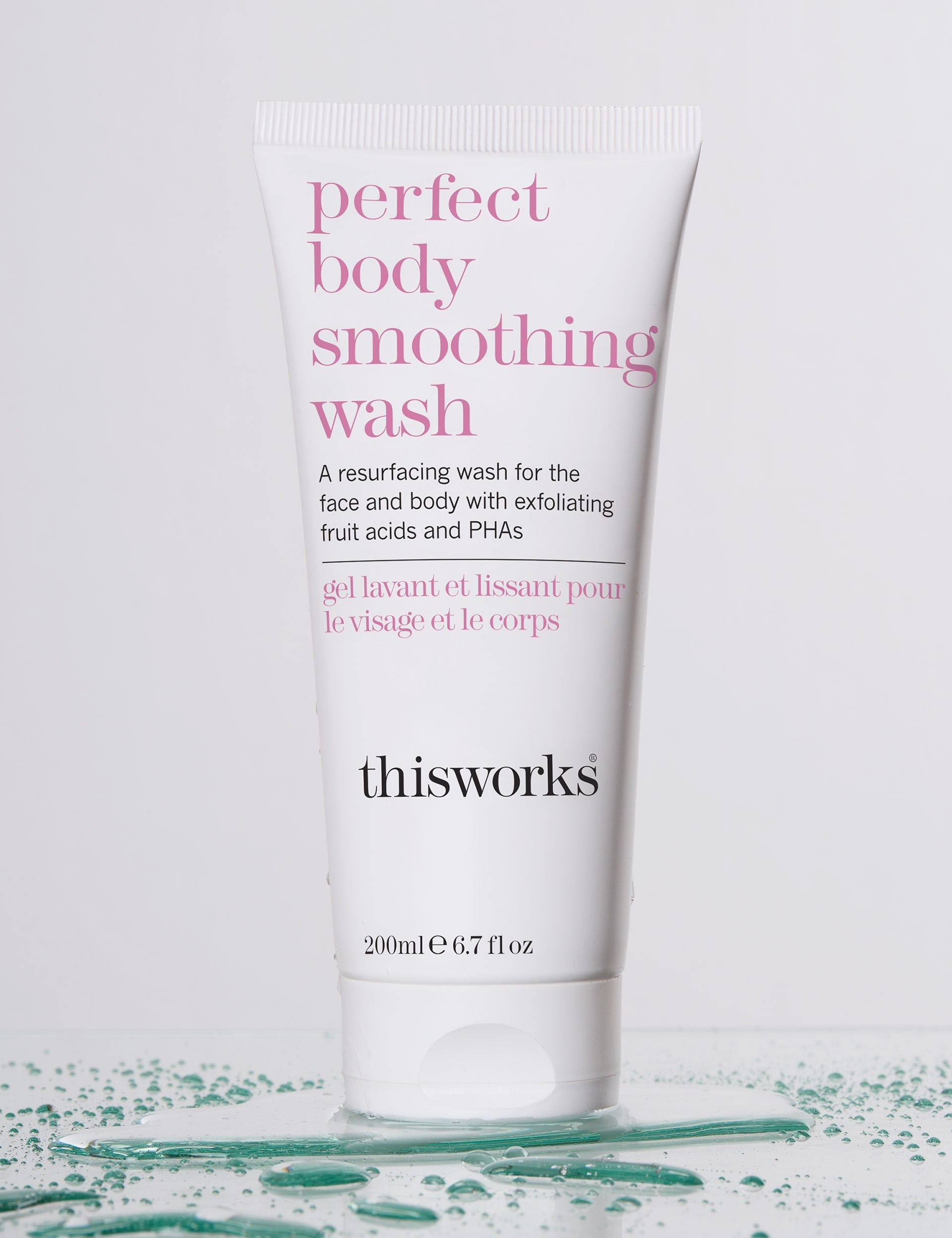 THIS WORKS Perfect Body Smoothing Wash 200ml, imported from the UK