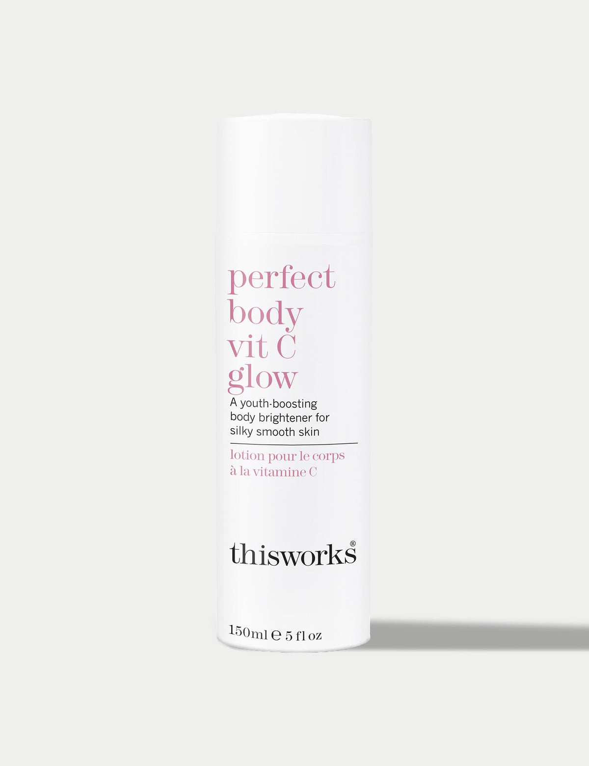 Perfect Body Vit C Glow body moisturiser 150ml, imported from the UK