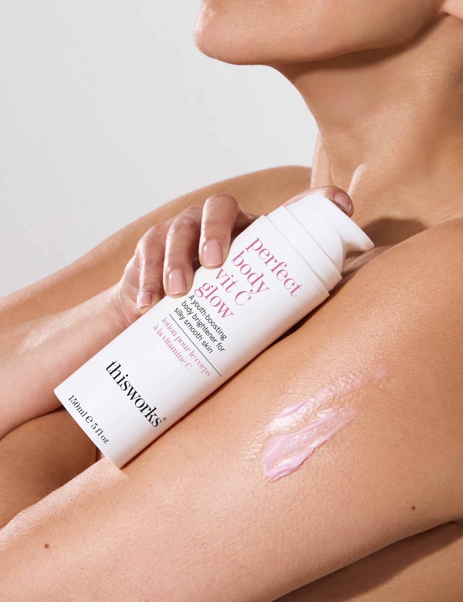 Perfect Body Vit C Glow body moisturiser 150ml, imported from the UK