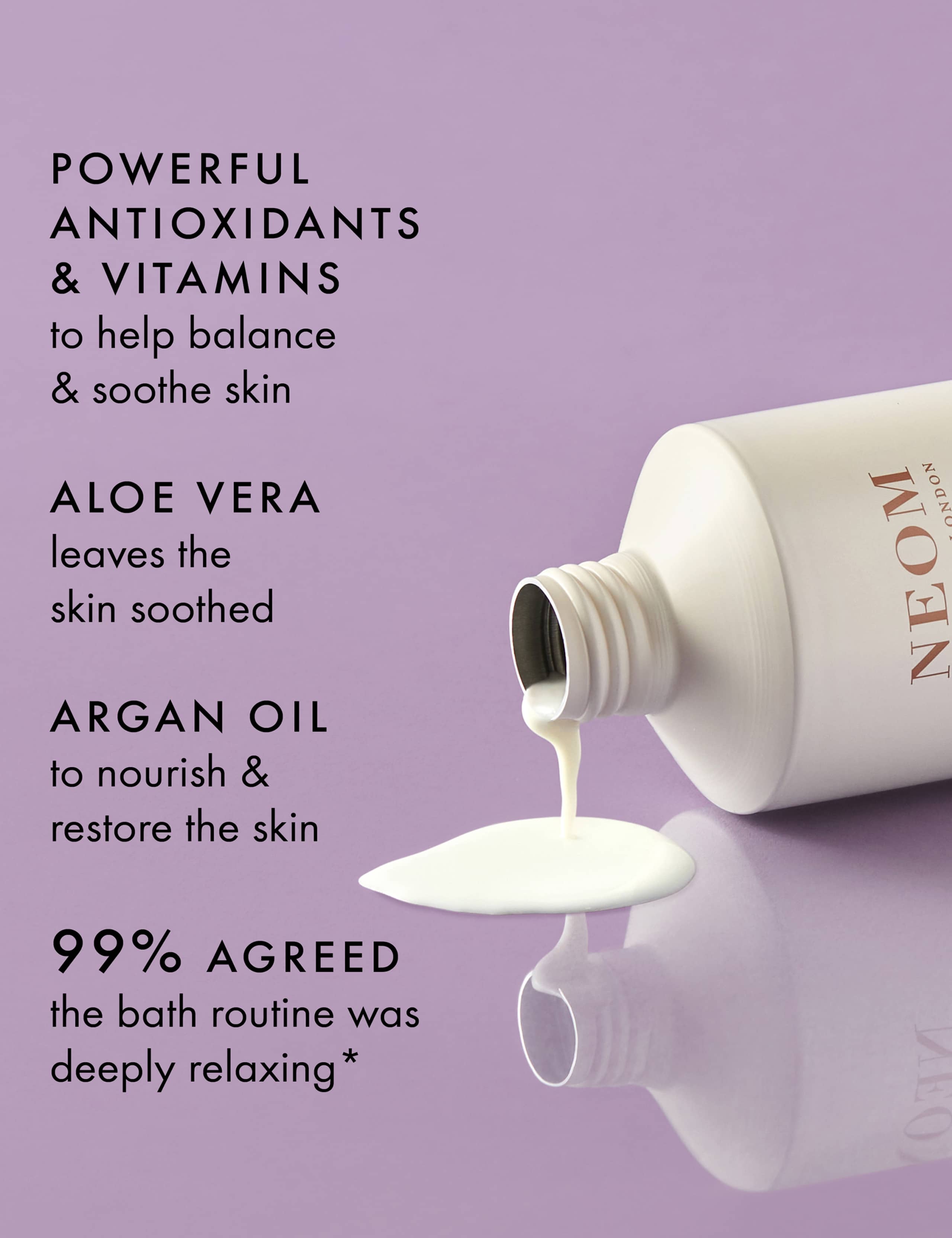 NEOM Perfect Night's Sleep Magnesium Bath Milk 300ml - British product