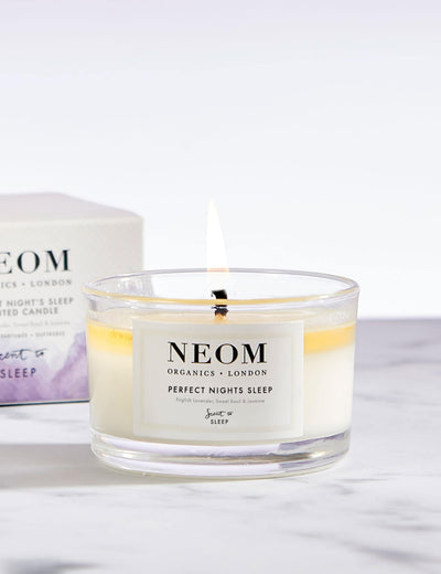 M&S NEOM Bougie parfumée de voyage Sommeil parfait 75g - Acheter en ligne chez McGrocer