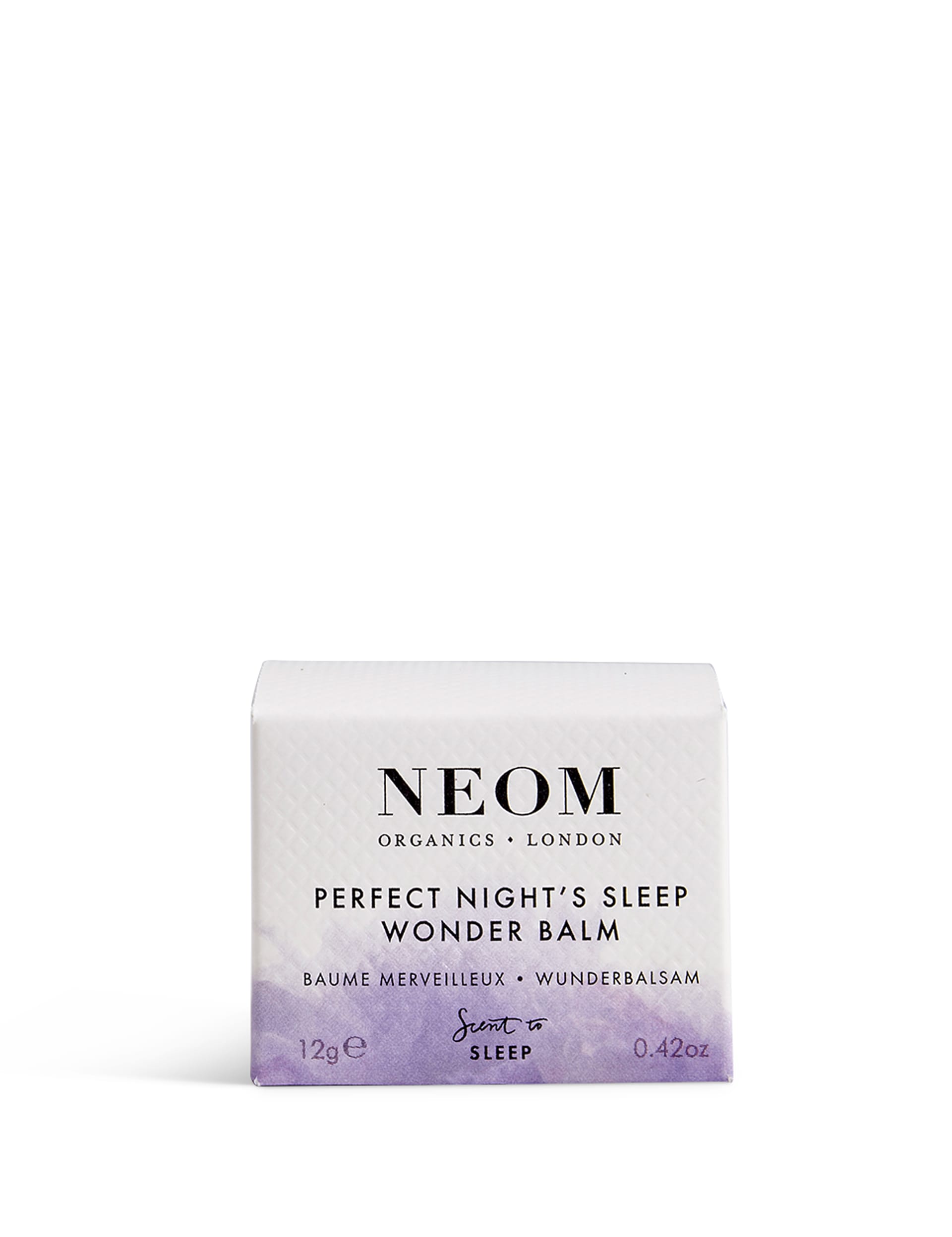 NEOM night-time soothing balm with lavender and chamomile 12g, imported from the UK