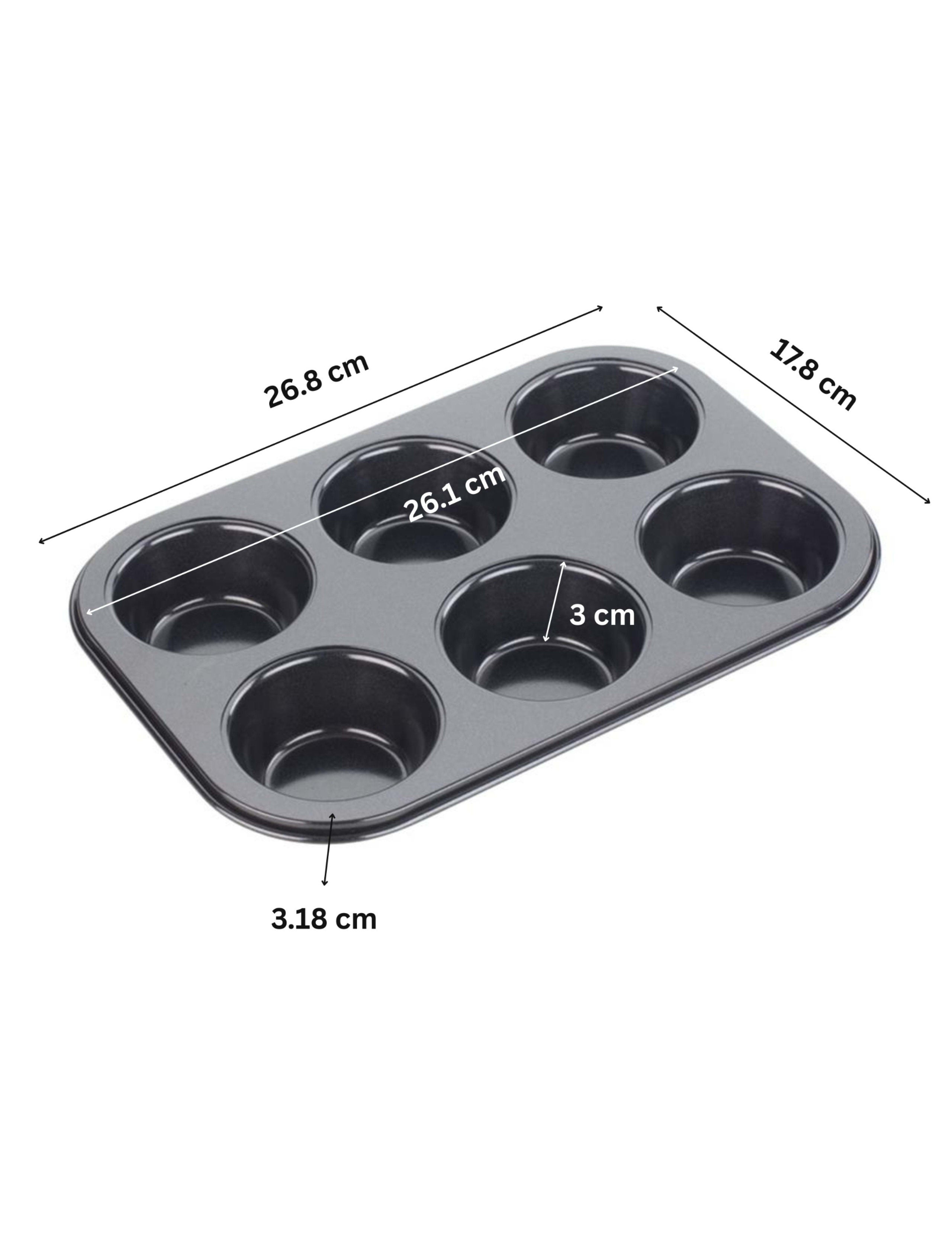 Tala non-stick muffin pan 6-cup - British product